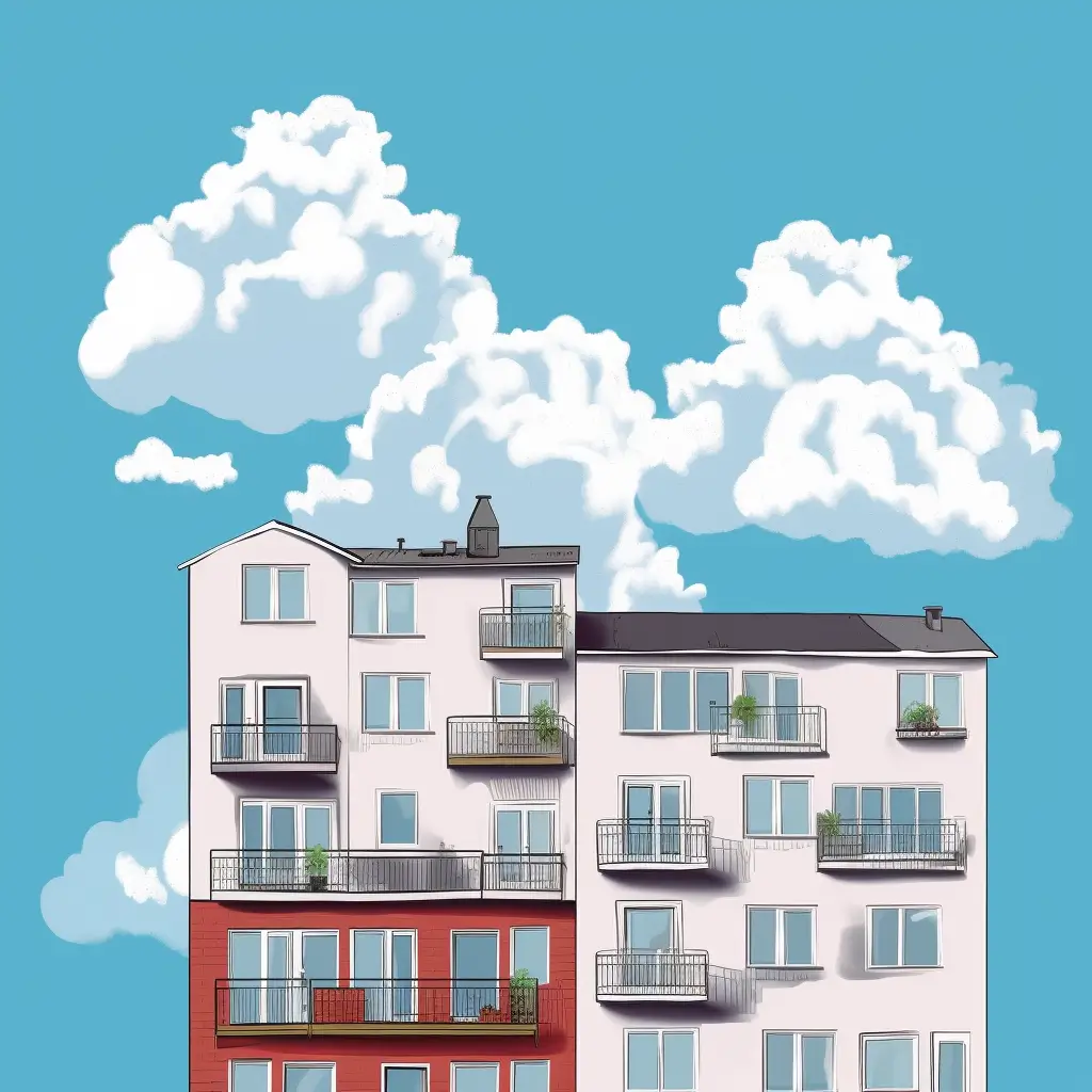 En illustration som representerar att VALF&OPS har Spolbil för samfällighet och bostadsrättsförening